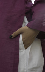 Deck Up Raw Silk Trousers