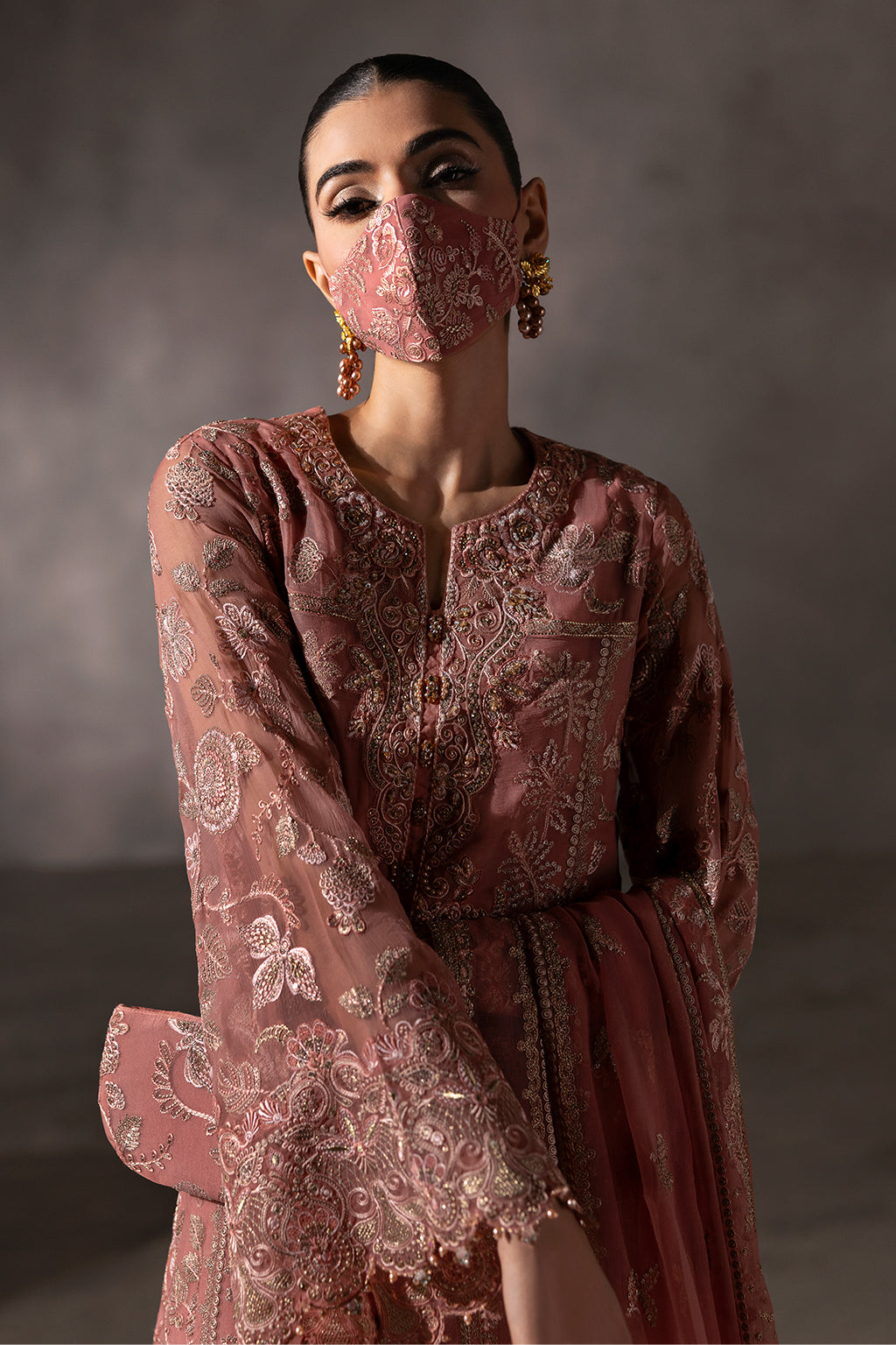 Laconic By Flossie Unstitched 3 Piece Formals Collection'2025-FE - 907 A