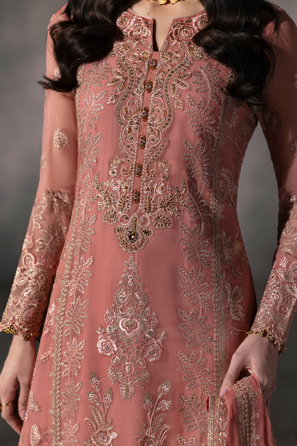 Laconic By Flossie Unstitched 3 Piece Formals Collection'2025-FE - 907 A