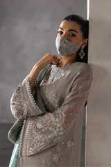 Laconic By Flossie Unstitched 3 Piece Formals Collection'2025-FE - 908