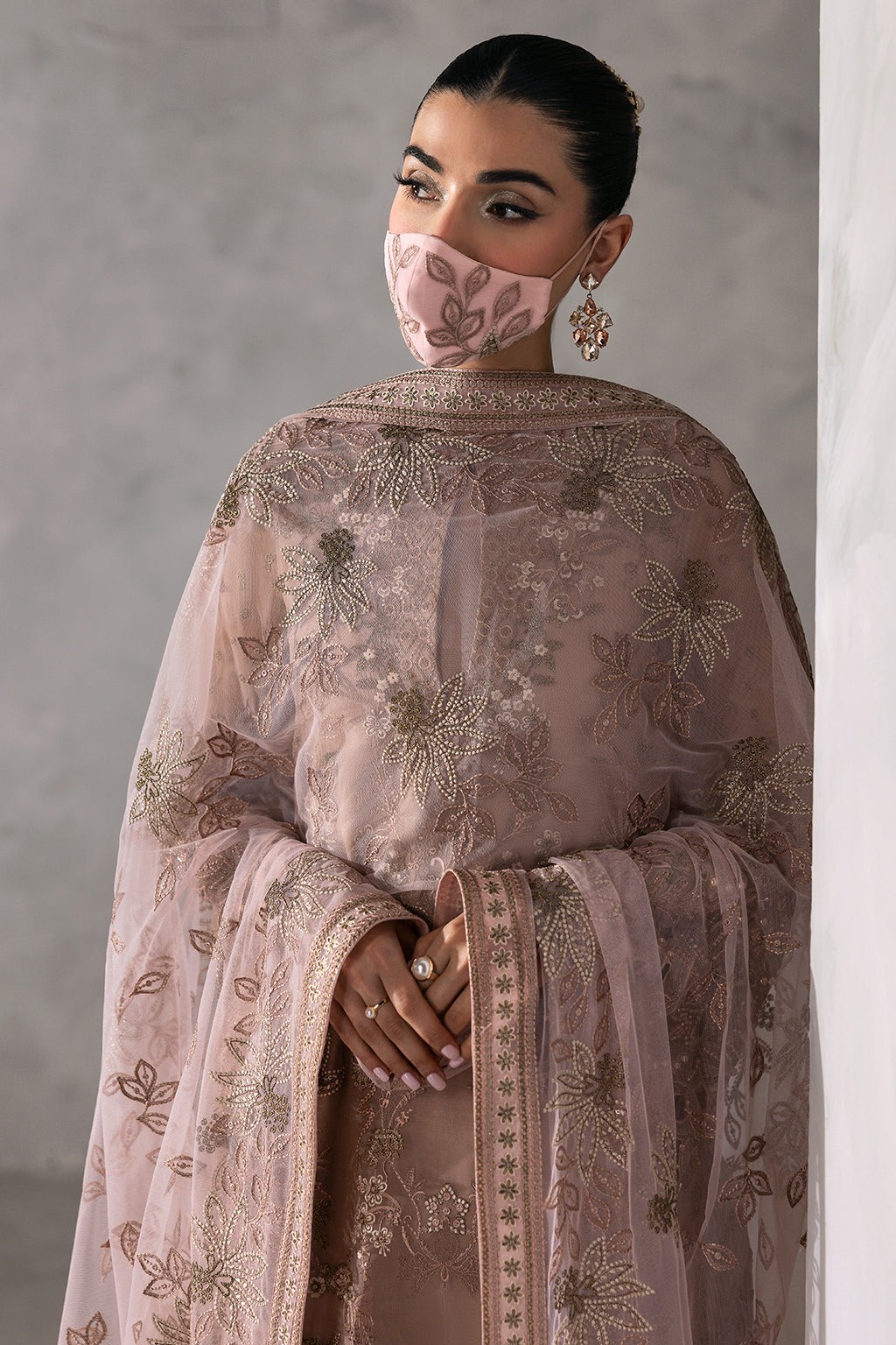Laconic By Flossie Unstitched 3 Piece Formals Collection'2025-FE - 910