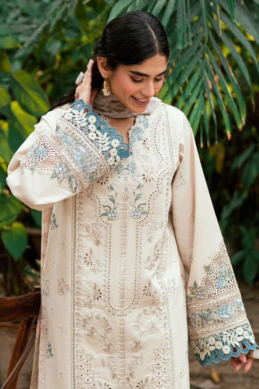 Florent Unstitched 3 Piece Emb Lawn Eid Edit Collection-FEE-04-B