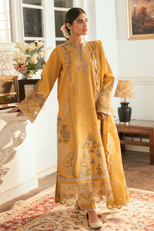 Florent Unstitched 3 Piece Emb Lawn Eid Edit Collection-FEE-06-B