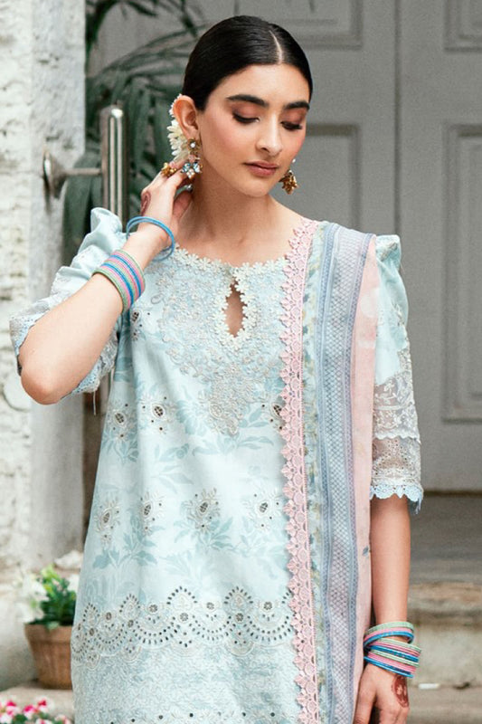 Florent Unstitched 3 Piece Emb Lawn Eid Edit Collection-FEE-07