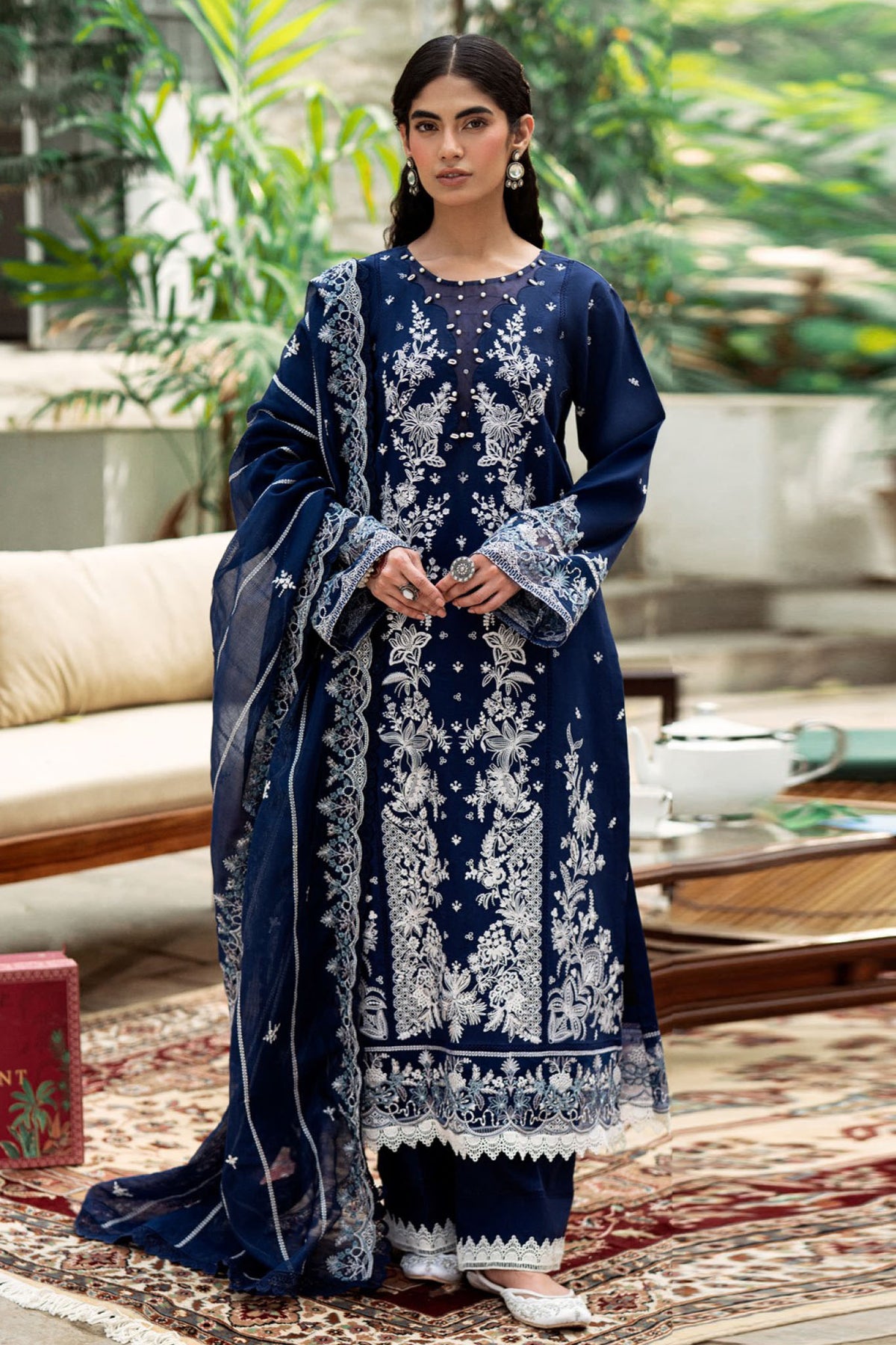 Florent Unstitched 3 Piece Emb Lawn Eid Edit Collection-FEE-09