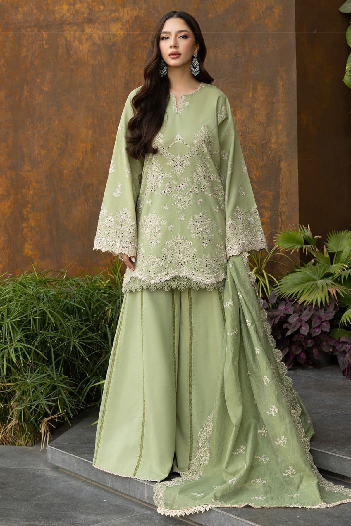 Florent Unstitched 3 Piece Lawn Eid Collection'2025-FEF-01-A