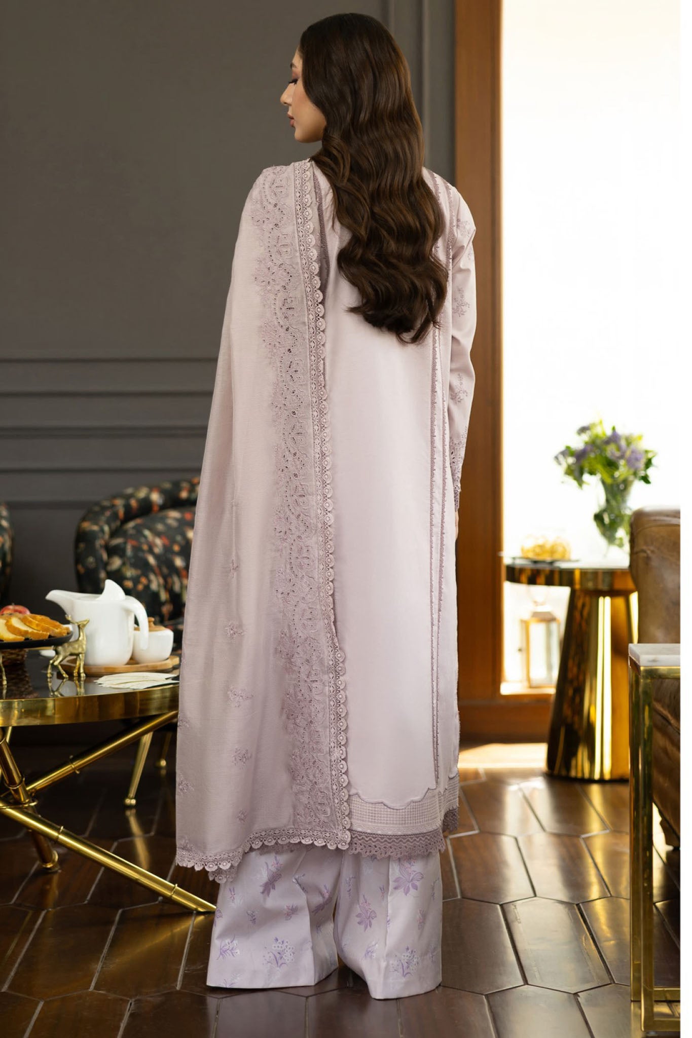 Florent Unstitched 3 Piece Lawn Eid Collection'2025-FEF-01-B
