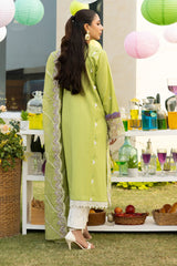 Florent Unstitched 3 Piece Lawn Eid Collection'2025-FEF-07-B
