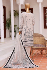 Aashkaar By Hz Stitched 3 Piece Emb Lawn Series Collection'2024-FEL-404