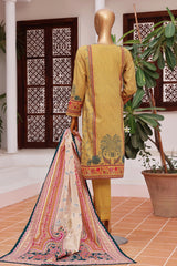 Aashkaar By Hz Stitched 3 Piece Emb Lawn Series Collection'2024-FEL-408