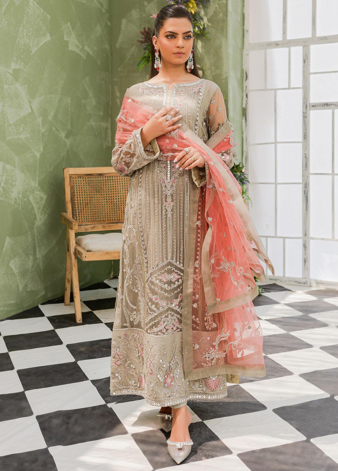 Murat by Freesia Unstitched 3 Piece Premium Chiffon Collection'2023-FFD-0115