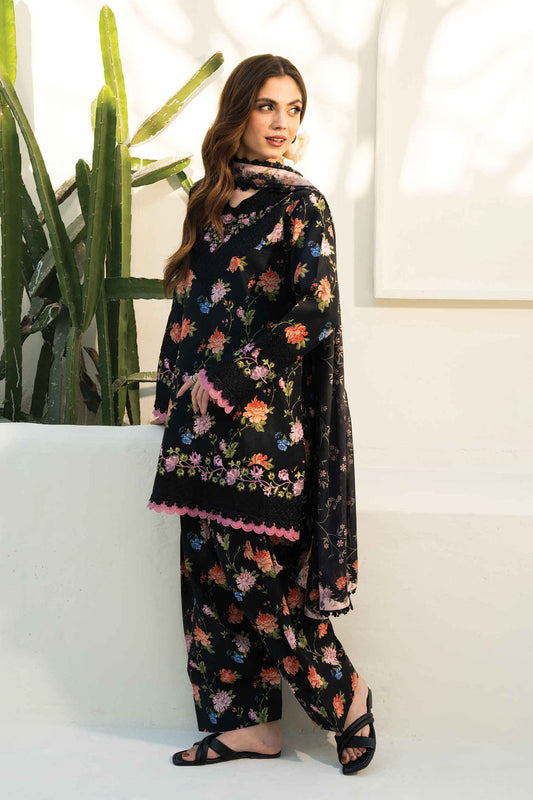 Faiza Faisal Prints Unstitched 3 Piece Lawn Collection-FFP-03-Eabah