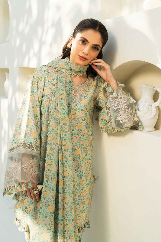 Faiza Faisal Prints Unstitched 3 Piece Lawn Collection-FFP-06-Aniqa