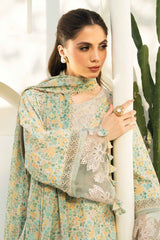 Faiza Faisal Prints Unstitched 3 Piece Lawn Collection-FFP-06-Aniqa