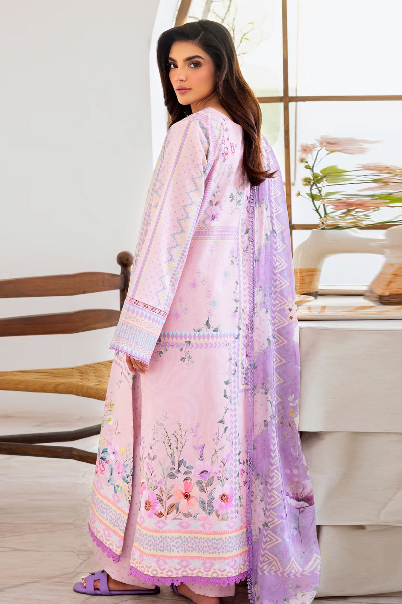 Florent Unstitched 3 Piece Luxury Prints Collection'2025-FL-01-B