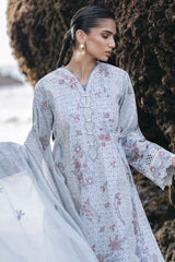 Florent Unstitched 3 Piece Festive Luxury Lawn Suit-FLL-4A