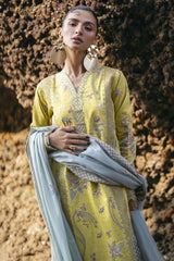 Florent Unstitched 3 Piece Festive Luxury Lawn Suit-FLL-4B