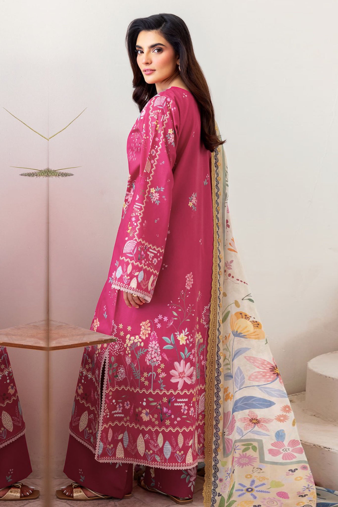 Florent Unstitched 3 Piece Luxury Prints Collection'2025-FL-06-A