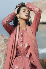 Florent Unstitched 3 Piece Festive Luxury Lawn Suit-FLL-7B