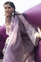 Florent Unstitched 3 Piece Festive Luxury Lawn Suit-FLL-8A