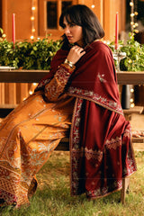 Serenity By Florent Unstitched 3 Piece Winter Collection'2025-FL-1B