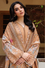 Zync Whispers By Florent Unstitched 3 Piece Winter Collection'2025-FL-1B