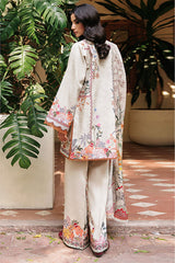 Zync Whispers By Florent Unstitched 3 Piece Winter Collection'2025-FL-2A