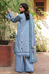 Zync Whispers By Florent Unstitched 3 Piece Winter Collection'2025-FL-3A