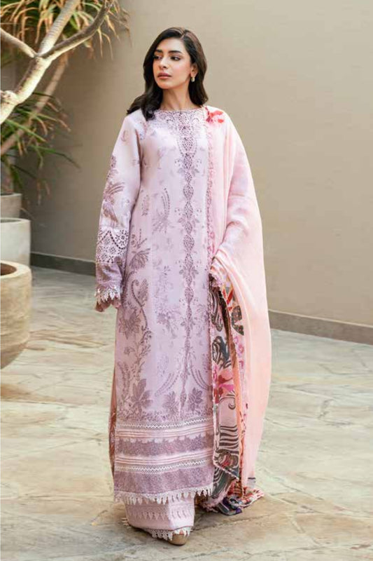 Florent Unstitched 3 Piece Luxury Lawn Eid Edit Collection'2025-FL-03-B