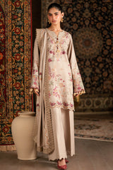 Shades of Winter By Florent Unstitched 3 Piece Marina Twill Collection'2025-FL-4A