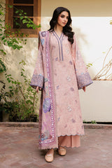 Zync Whispers By Florent Unstitched 3 Piece Winter Collection'2025-FL-4A