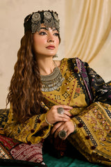Zync One Nation By Florent Unstitched 3 Piece Winter Vol-01 Collection'2025-FL-05-A