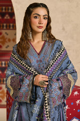 Zync One Nation By Florent Unstitched 3 Piece Winter Vol-01 Collection'2025-FL-06-A