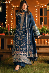 Serenity By Florent Unstitched 3 Piece Winter Collection'2025-FL-7B