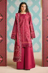 Zync One Nation By Florent Unstitched 3 Piece Winter Vol-01 Collection'2025-FL-08-B