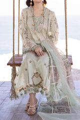 Sahil Kinare by Qalamkar Unstitched 3 Piece Luxury Lawn Collection’2024-FP-15-Rania