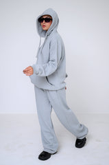 Winter Women Core By Suitsu Stitched Western Suit-Silver Soft Set