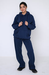 Winter Women Core By Suitsu Stitched Western Suit-Midnight Cozy Set