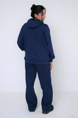 Winter Women Core By Suitsu Stitched Western Suit-Midnight Cozy Set