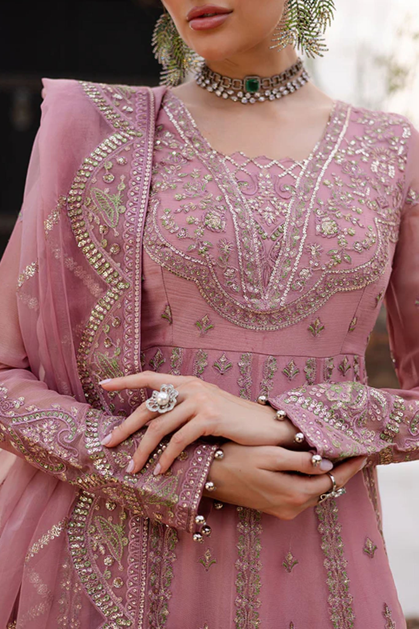 Noir by Freesia Unstitched 3 Piece Formals Collection'2025-FS-50094-Kirana