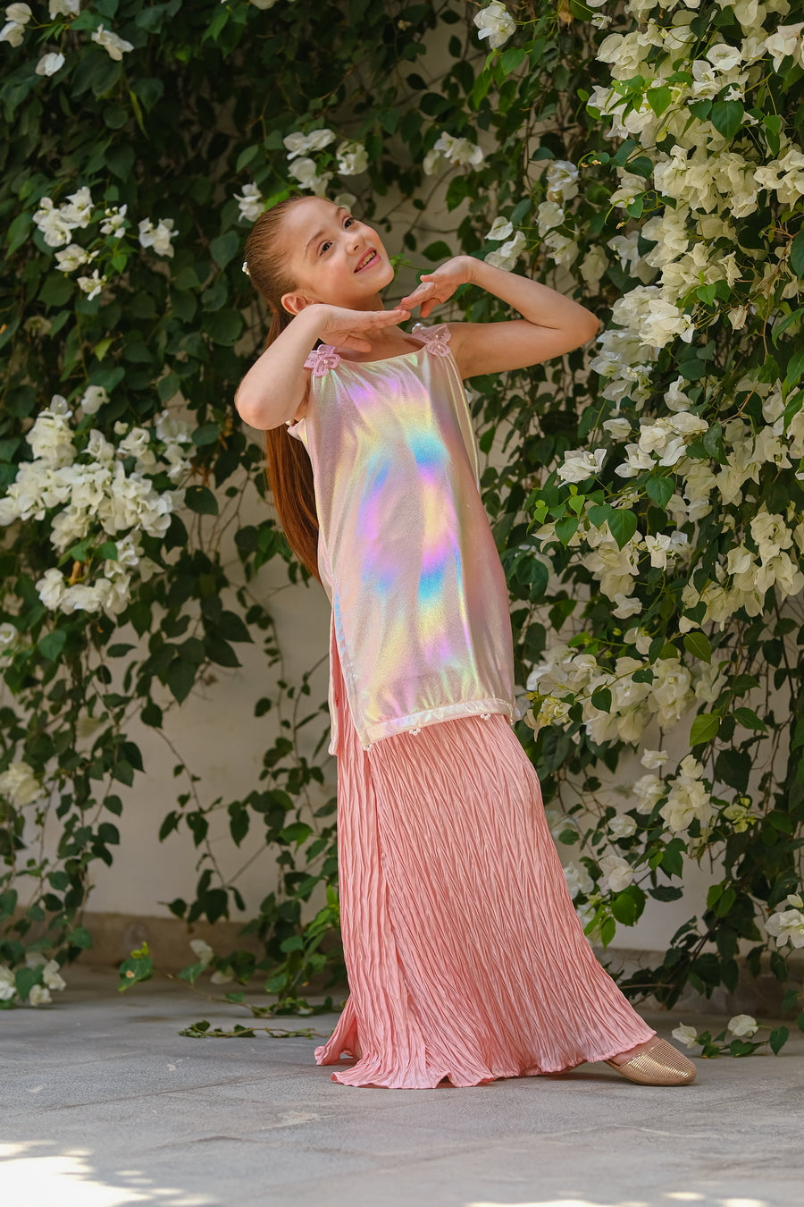 Sprinkles Stitched 2 Piece Formals Festive Kids Collection'2025-Rangeen - 2pcs - Embellished
