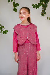 Sprinkles Stitched 2 Piece Formals Jumpsuit Kids Collection'2025-Ayzel - 2pcs - Embellished