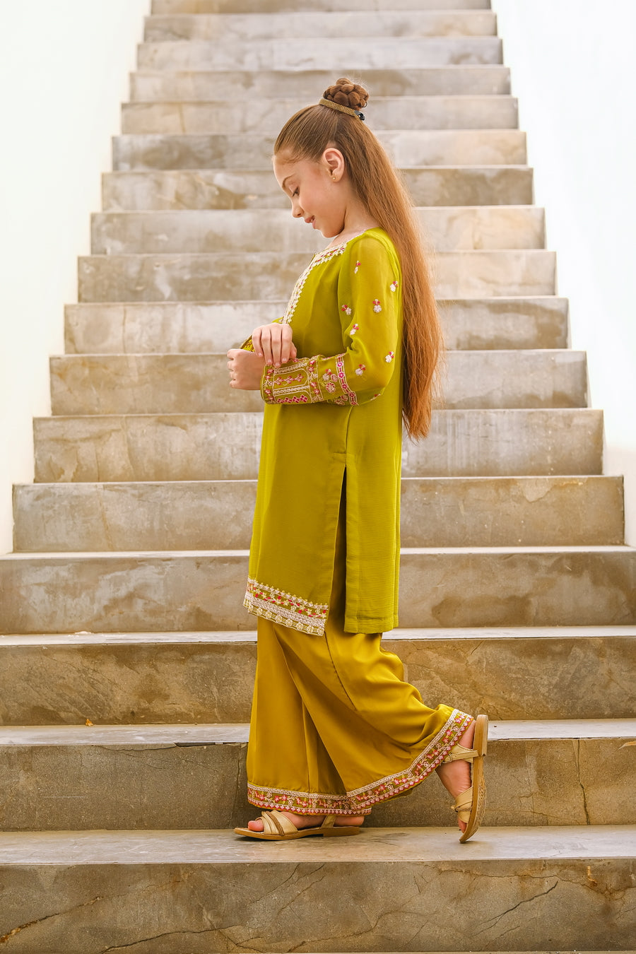 Sprinkles Stitched 2 Piece Formals Festive Kids Collection'2025-Anaya - 2ps Embroidered