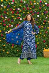 Dhaga Stitched 3 Piece Formals Suit-Seher