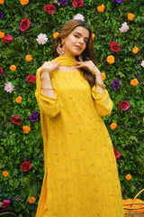 Dhaga Stitched 3 Piece Formals Suit-Mehak