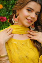 Dhaga Stitched 3 Piece Formals Suit-Mehak