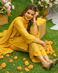 Dhaga Stitched 3 Piece Formals Suit-Mehak