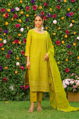 Dhaga Stitched 3 Piece Formals Suit-Zaira