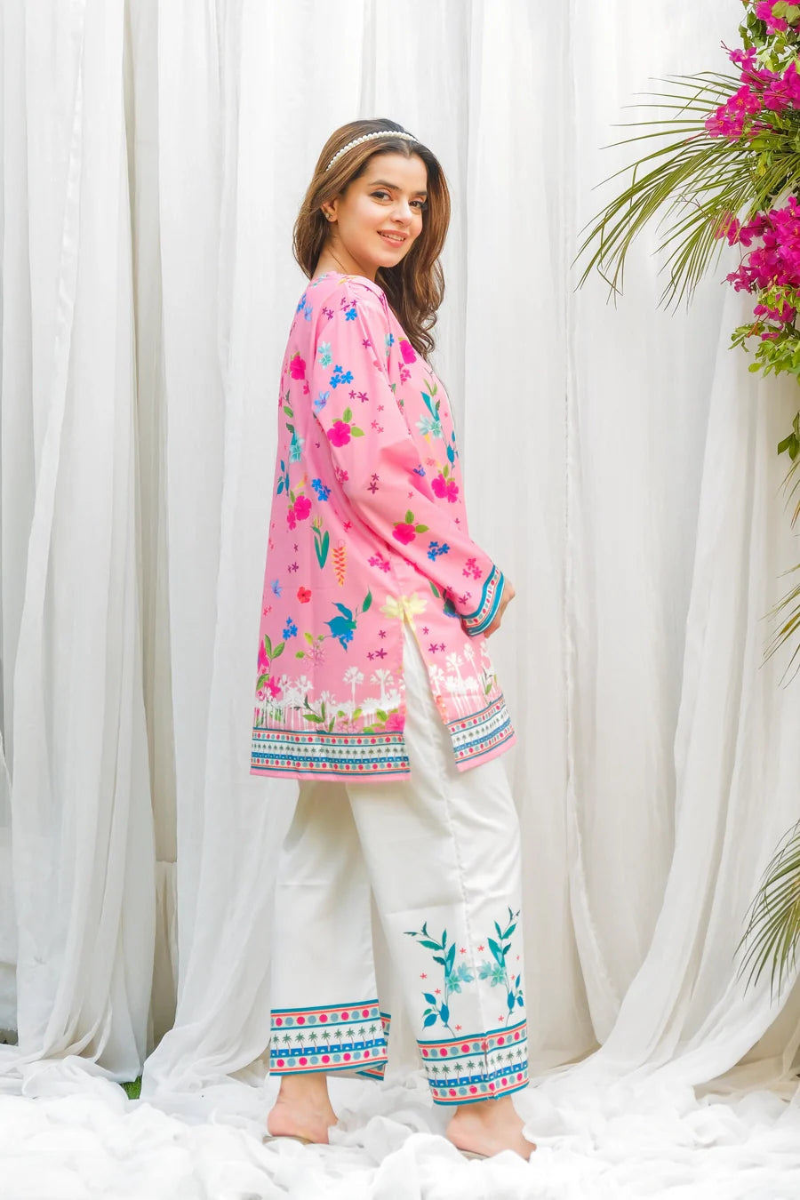 Dhaga Stitched 2 Piece Crepe Collection'2025-Bloom