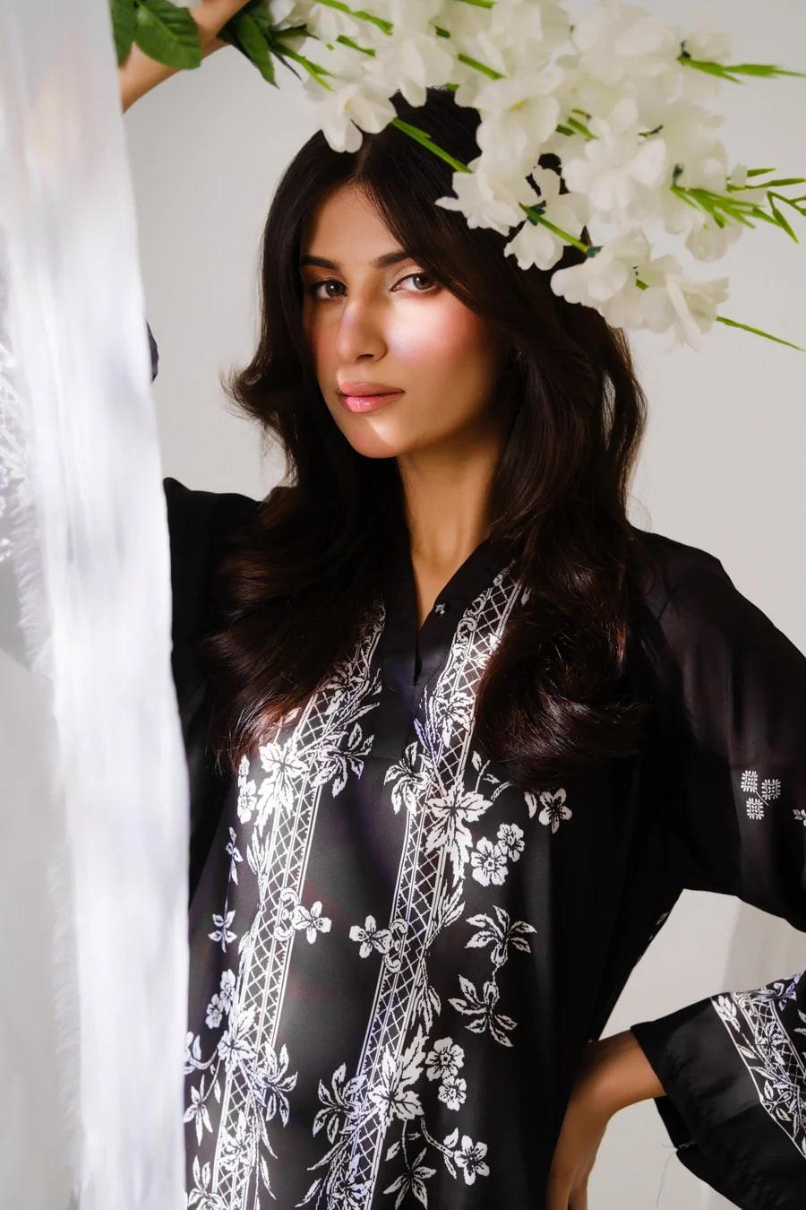 Amal Stitched 2 Piece Blended Lawn Collection'2025-Shadow
